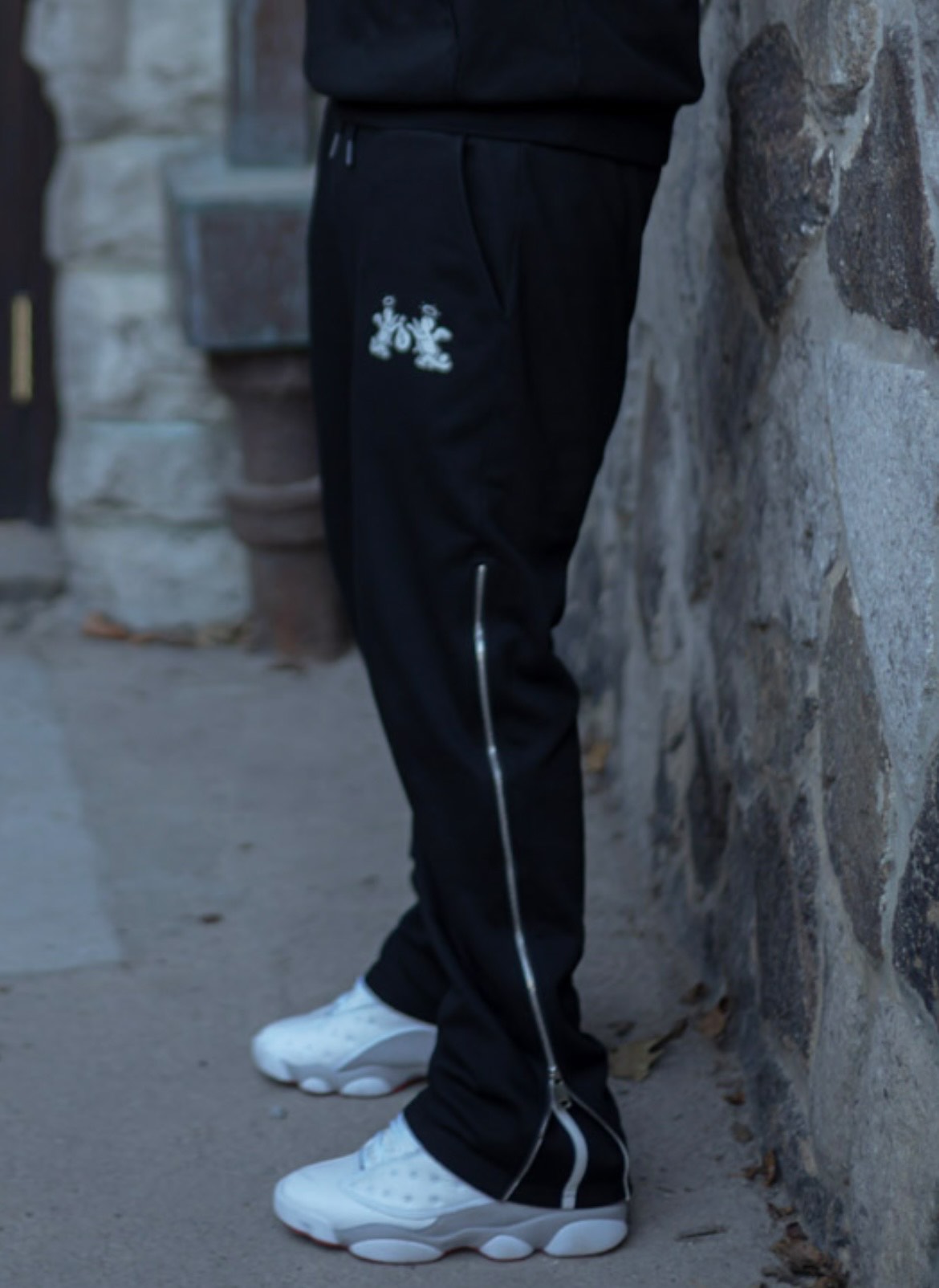 JWett Zip Flared Sweat Pants