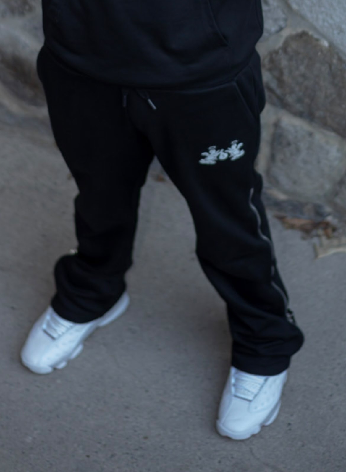JWett Zip Flared Sweat Pants